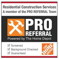 Top NJ Home Services Help on Home Depot ProReferral.com