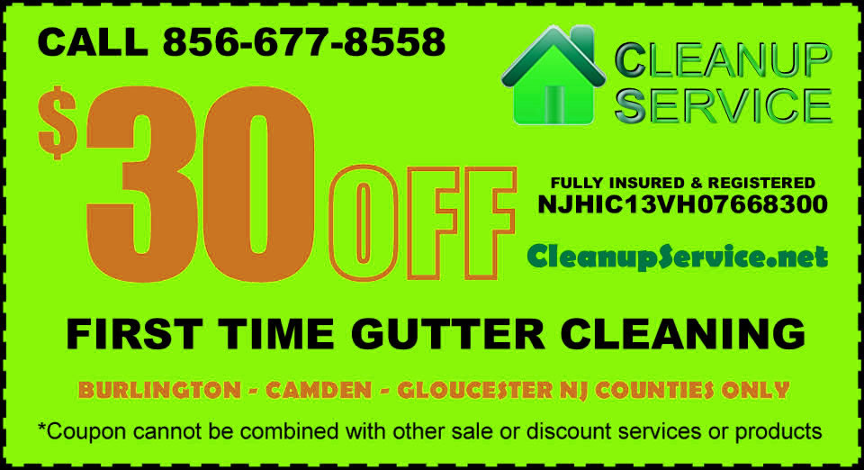 South Jersey Gutter Cleaning Cleanup Service in NJ Cost